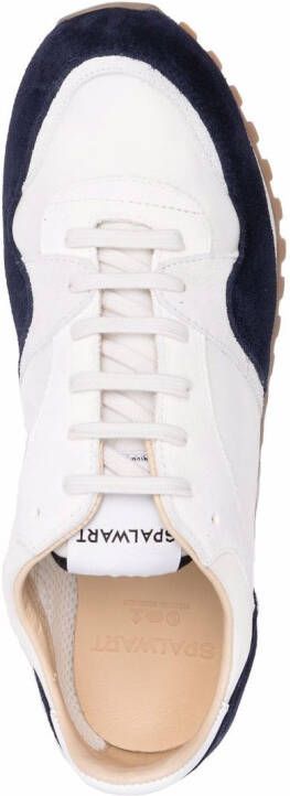 Spalwart panelled low-top sneakers White