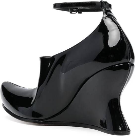 Sportmax block heel pumps Black