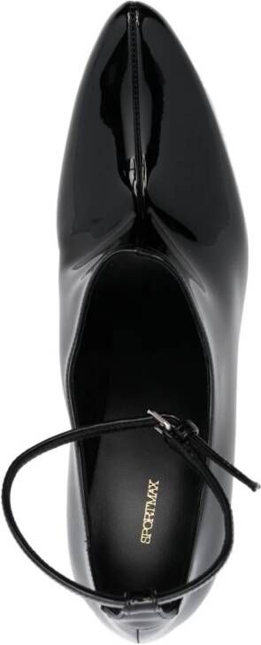 Sportmax block heel pumps Black