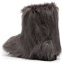 STAND STUDIO Olivia faux-fur ankle boots Grey - Thumbnail 3