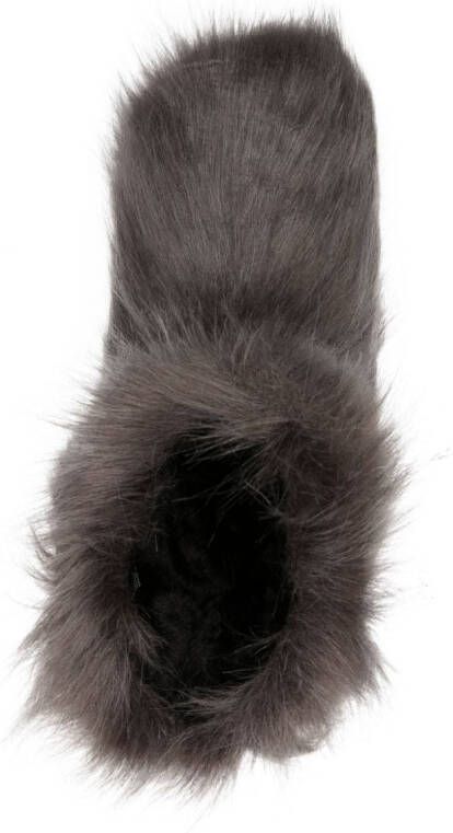 STAND STUDIO Olivia faux-fur ankle boots Grey