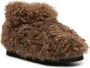 STAND STUDIO Olivia faux-shearling boots Brown - Thumbnail 1