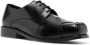 Stefan Cooke embroidered-detail leather derby shoes Black - Thumbnail 2