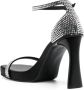 Stella McCartney 100mm rhinestone-embellished sandals Black - Thumbnail 3