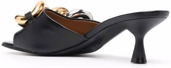 Stella McCartney 55mm chain-link sandals Black