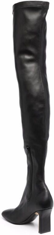 Stella McCartney above-knee 75mm boots Black