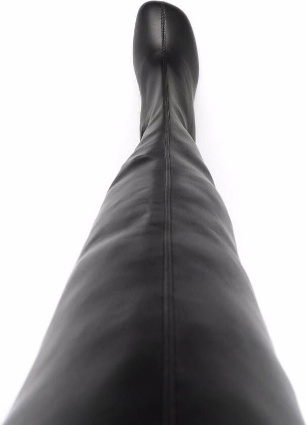 Stella McCartney above-knee 75mm boots Black