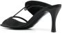 Stella McCartney bead-embellished 90mm artificial-leather sandals Black - Thumbnail 3