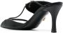 Stella McCartney bead-embellished faux-leather 85mm sandals Black - Thumbnail 3
