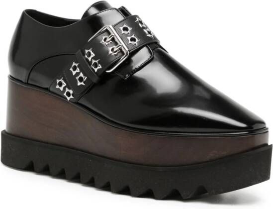 Stella McCartney buckle-detail platform sneakers Black
