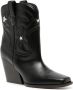 Stella McCartney Cloudy 80mm star-embroidered boots Black - Thumbnail 1