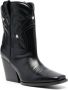 Stella McCartney Cloudy Alter 85mm embroidery cowboy boots Black - Thumbnail 2