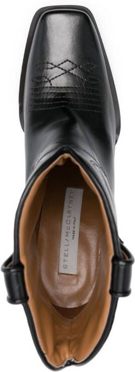 Stella McCartney Cowboy Cloudy 85mm ankle boots Black