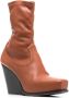 Stella McCartney Cowboy stretch ankle boots Brown - Thumbnail 2