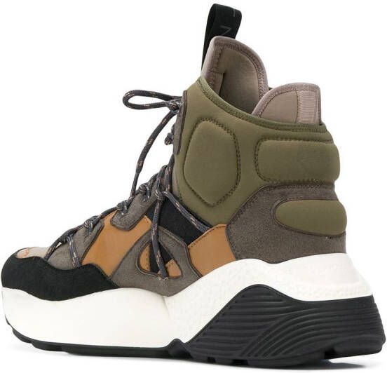 Stella McCartney Eclypse hi-top sneakers Neutrals