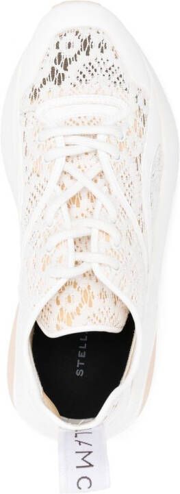 Stella McCartney Eclypse lace low-top sneakers White
