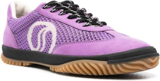 Stella McCartney Elsa knitted sneakers Purple