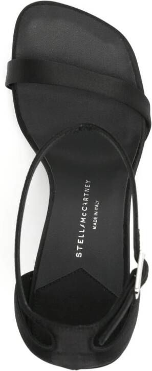 Stella McCartney Elsa satin sandals Black