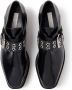 Stella McCartney Elyse buckle-fastening lace-up shoes Black - Thumbnail 4