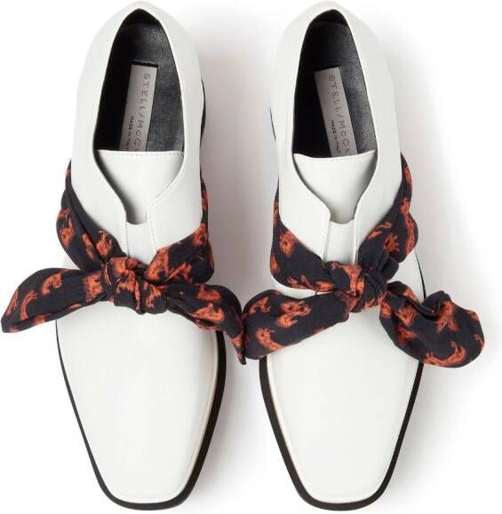 Stella McCartney Elyse platform lace-up shoes White