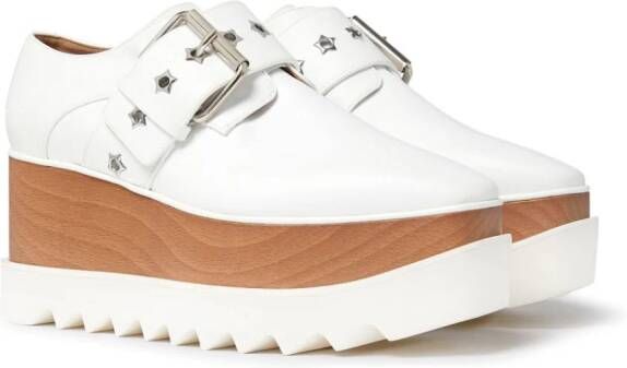 Stella McCartney Elyse platform shoes White