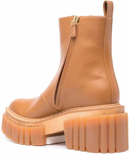 Stella McCartney Emilie ankle boots Brown