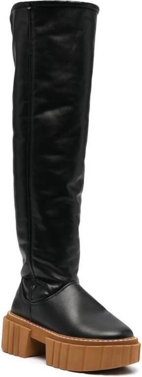 Stella McCartney Emilie over-the-knee boots Black