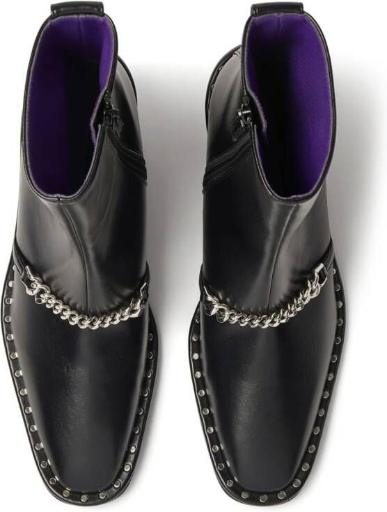 Stella McCartney Falabella mid-heel ankle boots Black