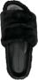 Stella McCartney faux-fur moulded-footbed slippers Black - Thumbnail 4