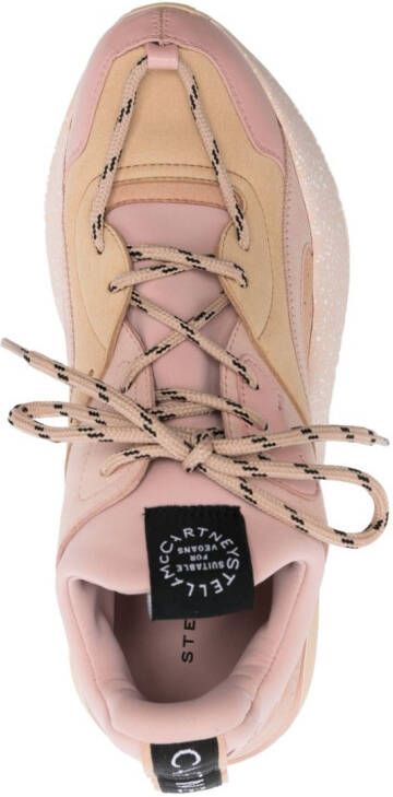 Stella McCartney Eclypse lace-up sneakers Pink