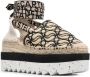 Stella McCartney Gaia flatform espadrilles Neutrals - Thumbnail 2