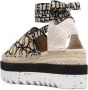 Stella McCartney Gaia flatform espadrilles Neutrals - Thumbnail 3