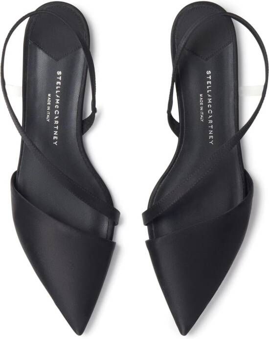 Stella McCartney Iconic D'Orsay ballerina shoes Black