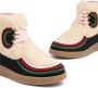 Stella McCartney Kids Borg organic cotton ankle boots Black - Thumbnail 4