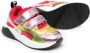 Stella McCartney Kids colour-block metallic leather sneakers Multicolour - Thumbnail 2