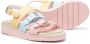 Stella McCartney Kids colourblock strappy sandals Pink - Thumbnail 2