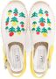 Stella McCartney Kids floral-embroidered slingback espadrilles White - Thumbnail 3