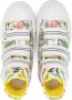 Stella McCartney Kids graphic-print touch-strap sneakers White - Thumbnail 3