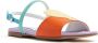 Stella McCartney Kids Seashell faux-leather sandals Orange - Thumbnail 2