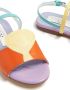 Stella McCartney Kids Seashell faux-leather sandals Orange - Thumbnail 5