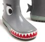 Stella McCartney Kids Shark rain boots Grey - Thumbnail 2