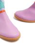 Stella McCartney Kids star-patch frayed boots Purple - Thumbnail 5