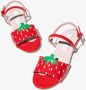Stella McCartney Kids strawberry-motif sandals Red - Thumbnail 2