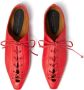 Stella McCartney lace-up faux-leather shoes Red - Thumbnail 4