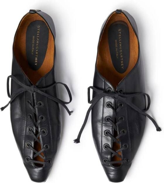 Stella McCartney lace-up loafers Black