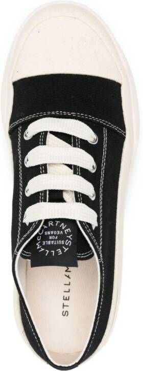Stella McCartney Loop canvas sneakers Black