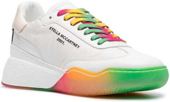 Stella McCartney Loop gradient-detail sneakers White