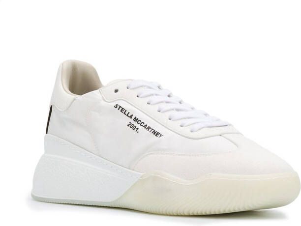 Stella McCartney Loop lace-up sneakers White
