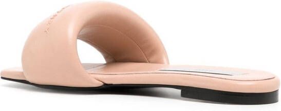 Stella McCartney open-toe flat sandals Pink