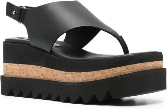 Stella McCartney platform sandals Black